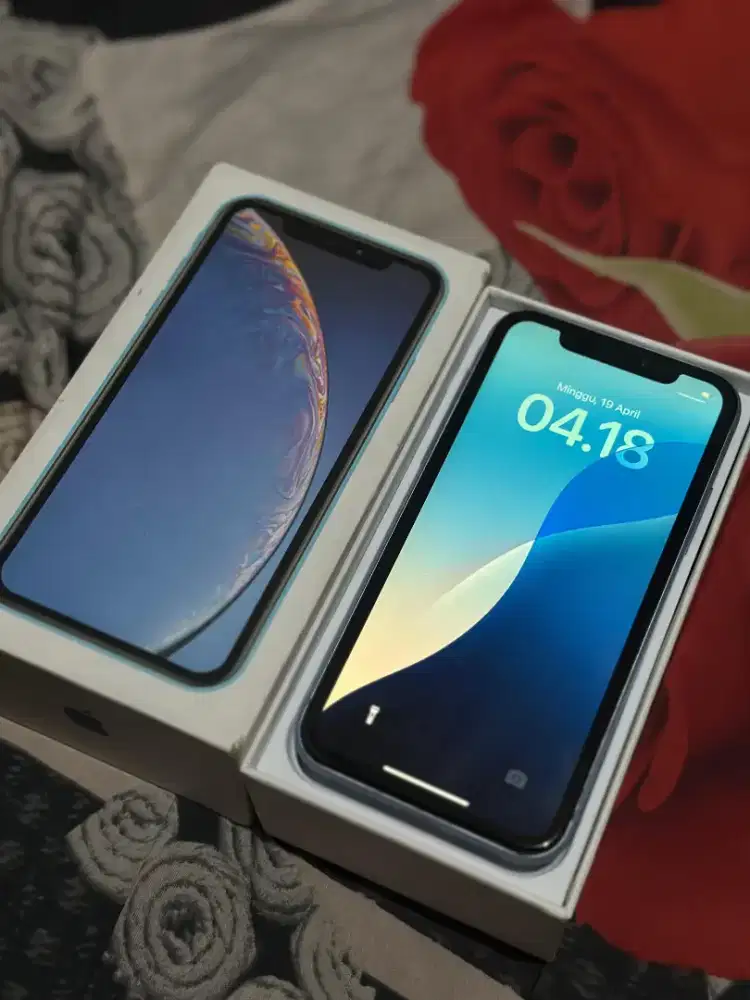 iphone xr 64gb inter warna biruu