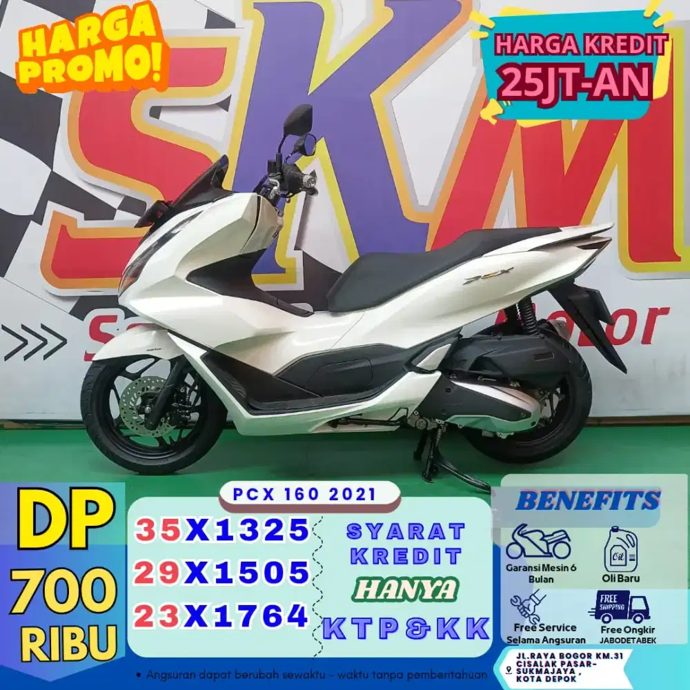 PCX 2021 DP700 CASH/CRDIT