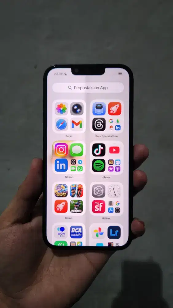 iPhone 13 128GB Resmi Indonesia – Fullset – Mulus Terawat