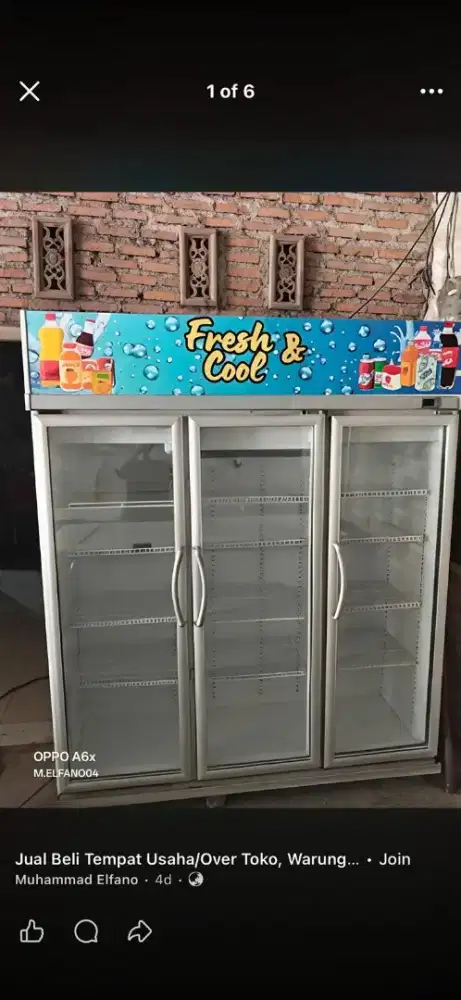 Pendingin minuman sayuran dan buah-buahan