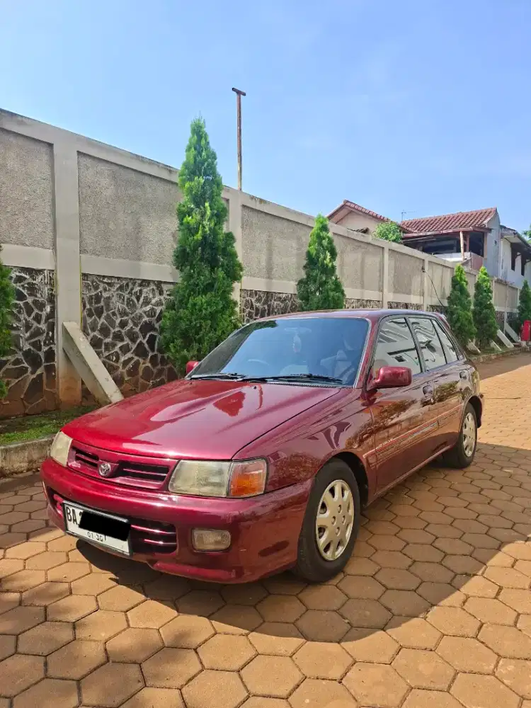 (Harga Cash) Starlet 1.3 SEG Manual 1998 Merah