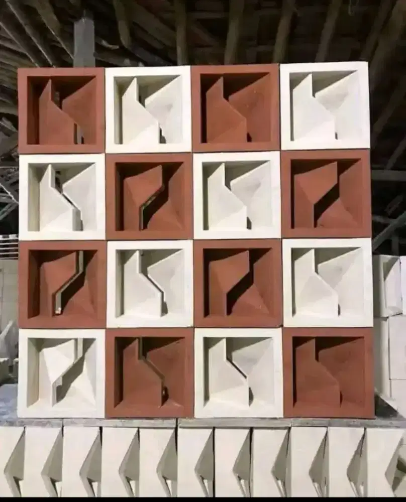 Roster beton berbagai macam motif barang