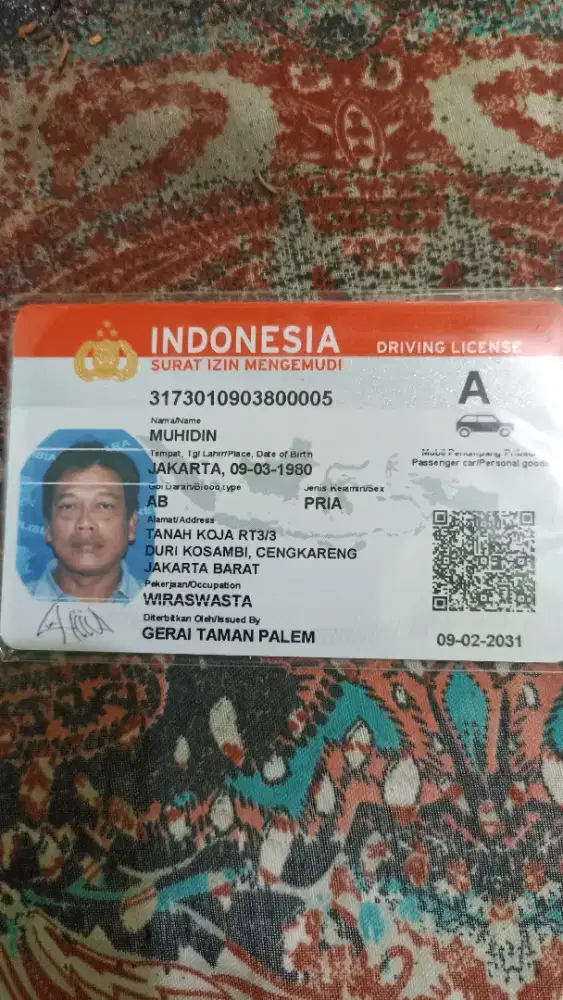 Cari kerja supir