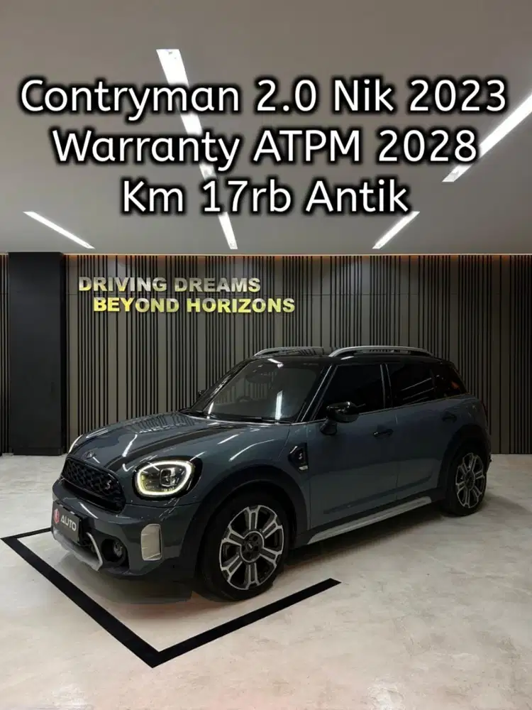 Mini Cooper Countryman 2.0 S 2024 Hijau Panoramic Km17rb Nik 2023