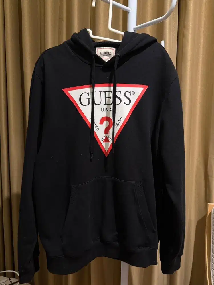 Guess box logo hoodie original