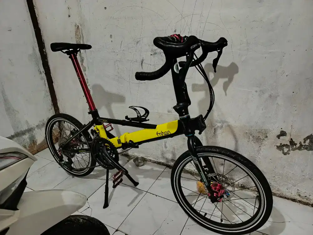 sepeda lipat fnhon moonson dropbar