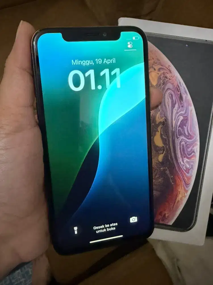 I phone Xs 64gb lengkap all operator