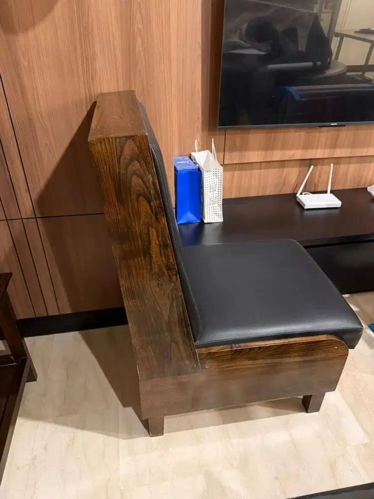 Kursi Kayu Jati Set (4 Kursi + 1 meja)