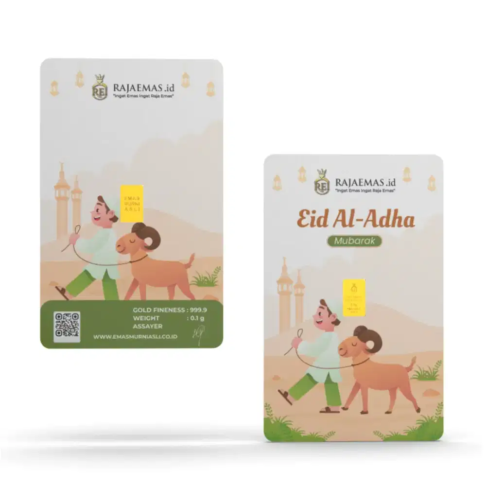 Logam mulia Emas Batang 0,1 Gram