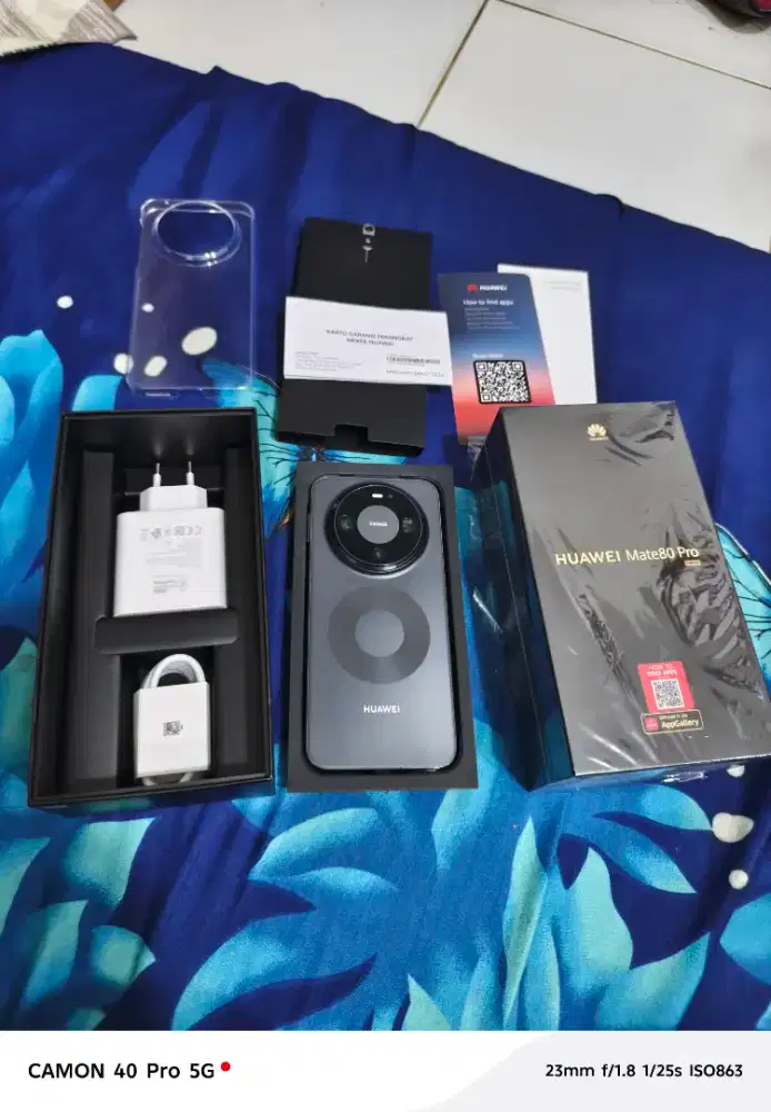 Huawei Mate 80Pro Resmi Indo Fullset 16/512 Baru Buka Dus