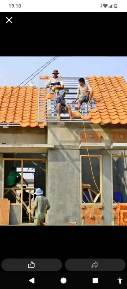 Perbaikan atap bocor talang air dak rembes dan renovasi