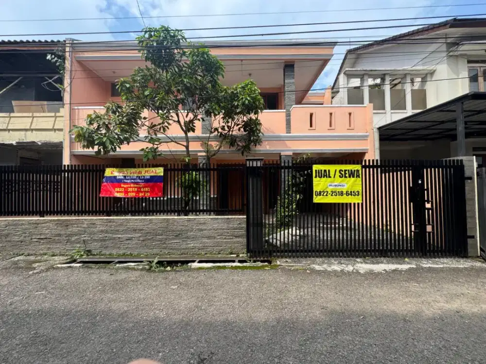 Disewakan rumah 2 lantai di suryalaya buahbatu