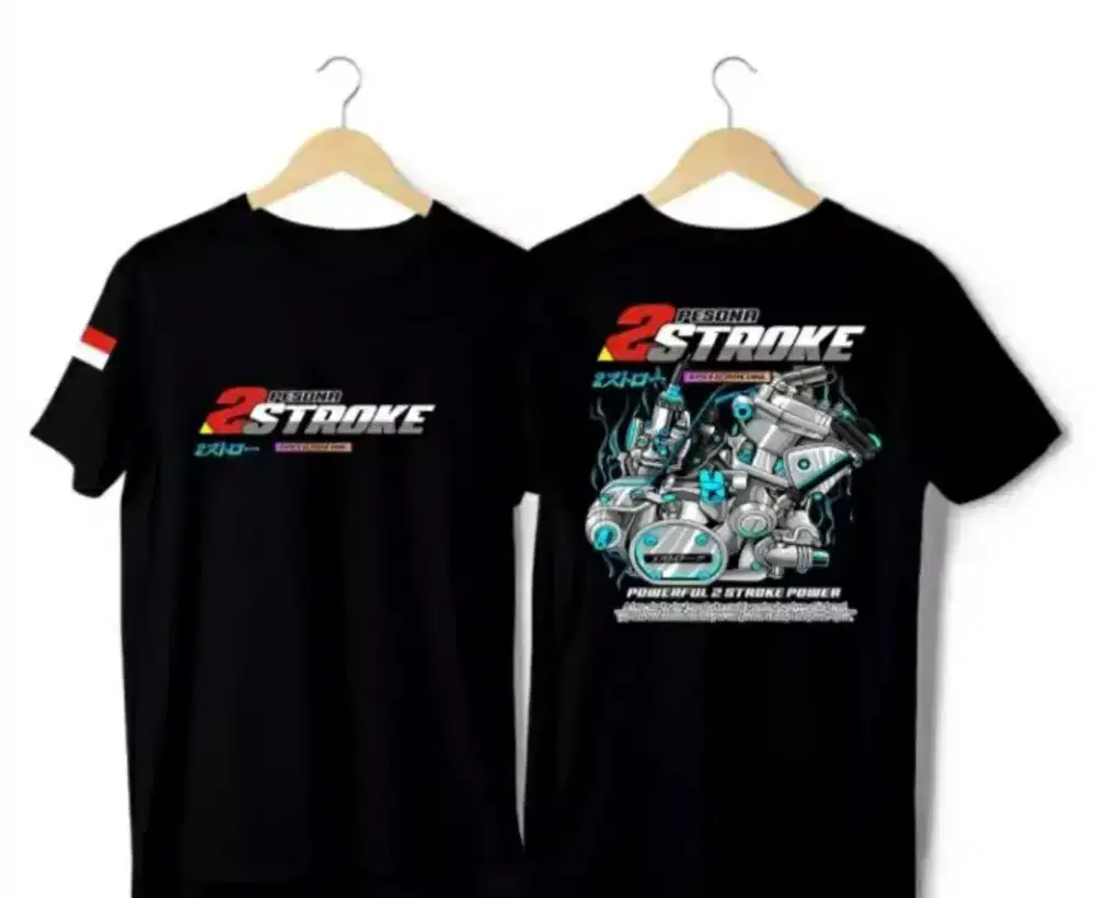 Kaos pesona pria dan wanita cocok untuk sehari hari di pake  bahan