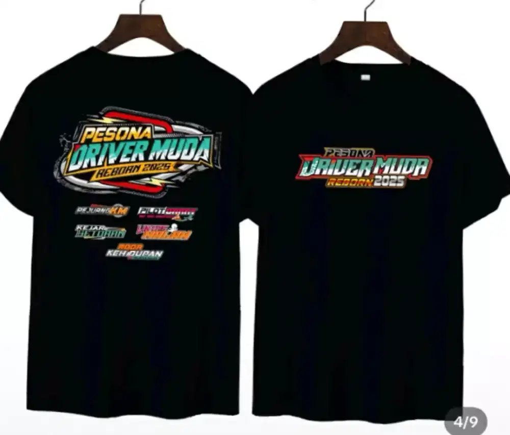 Kaos drever muda lintas MLM cocok untuk pria dan wanita