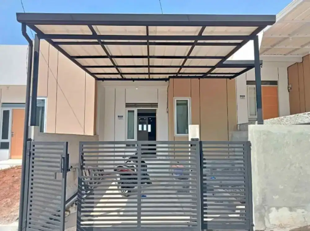 Kanopi atap minimalis