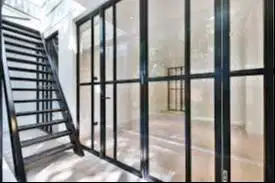 Plafon - Partisi Gypsum + Alumunium + Kaca