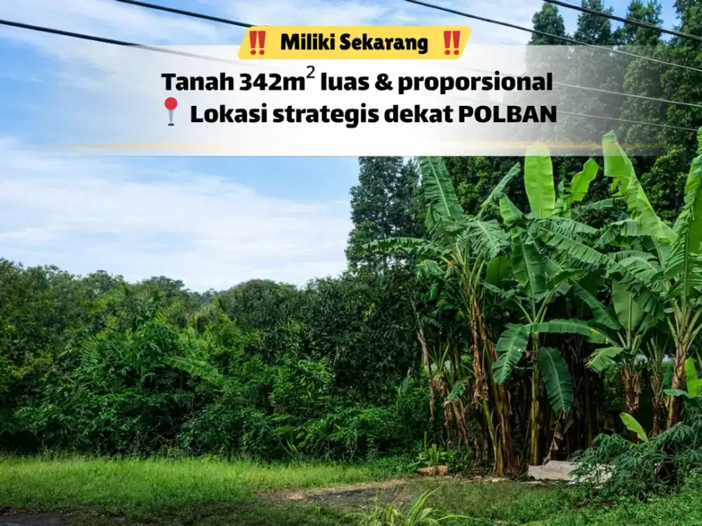 Waktu Tepat! Tanah Luas di Sayap Setiabudi