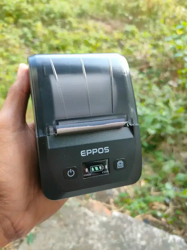 Printer eppos cetak resi thermal jual juga kertas stiker thermal 58mm
