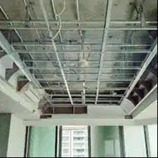 Plafon - Partisi Gypsum + Alumunium + Kaca  + PVC  ACP + WPC