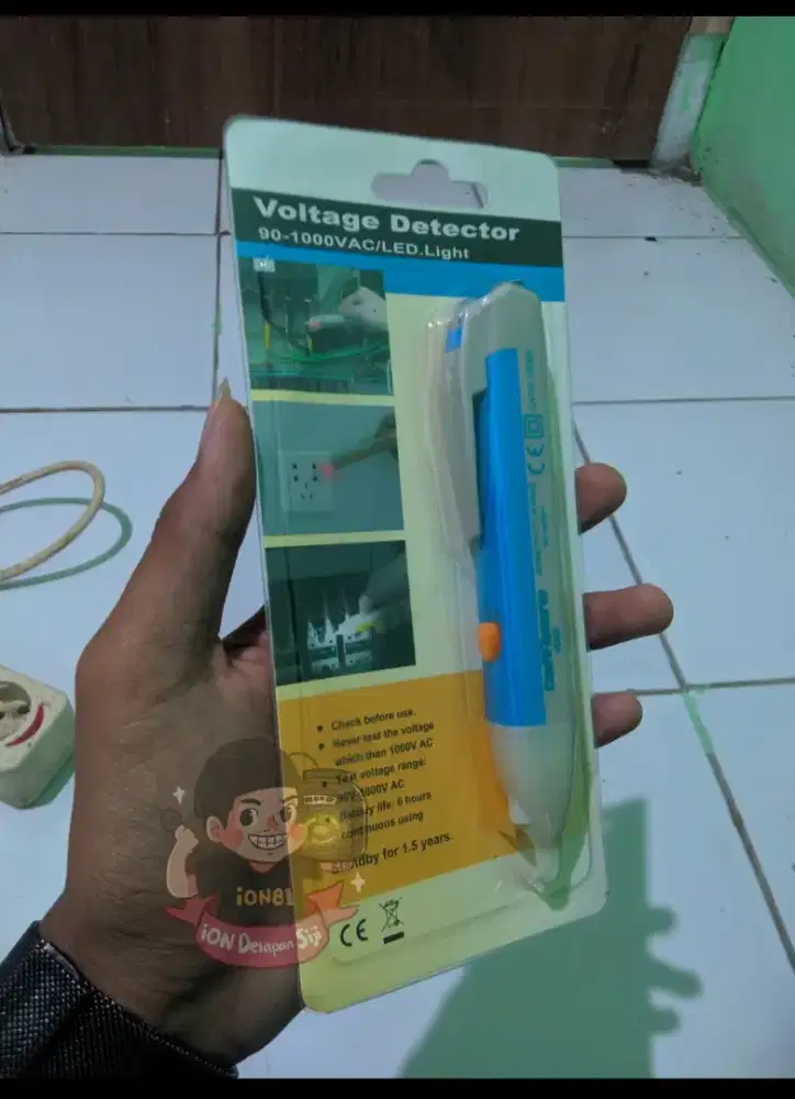 Alat deteksi aliran listrik, bisa juga untuk mendeteksi kabel putus