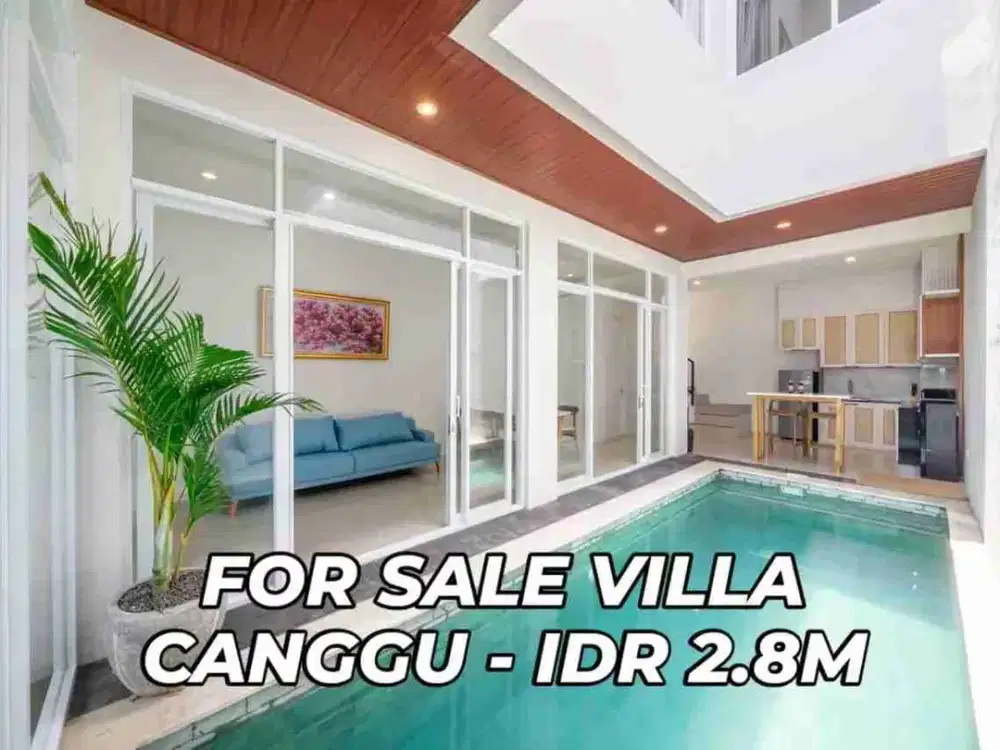 Villa 3 bedroom, sangat bagus, babakan Canggu