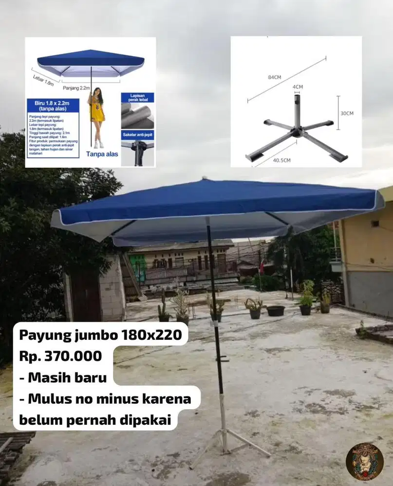 Payung jualan jumbo