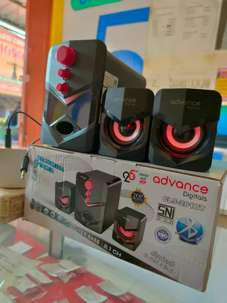 Sepiker komputer Laptop tv digital merk Kisonli, Robot, Fleco, Advance