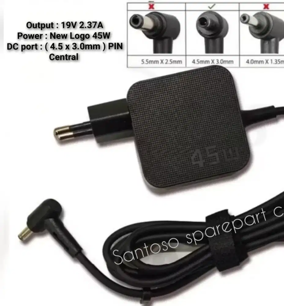 Adaptor charger laptop Asus Vivobook GO 14 E1404 E1404F E404FA New 45W
