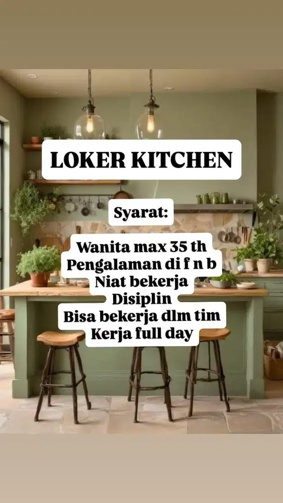 LOKER KITCHEN SEMARANG