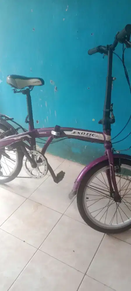 Sepeda lipat ukuran 20