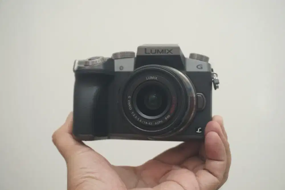 LUMIX G7 KIT 14-42mm 4K WIFI Panasonic Kamera Mirrorless DMC