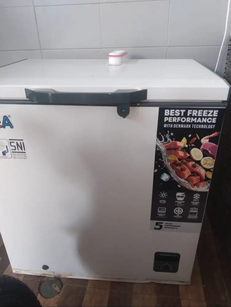 Frezer Mulus Baru Tiga Bulan Pakai