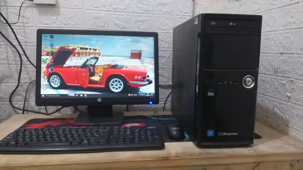 Komputer Lengkap Core i3 Office WFH Siap Pakai