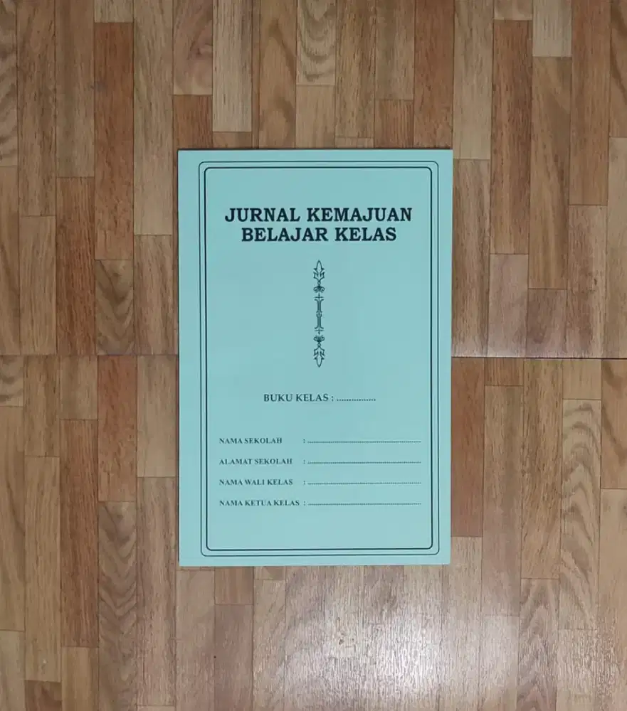 buku administrasi jurnal kemajuan kelas