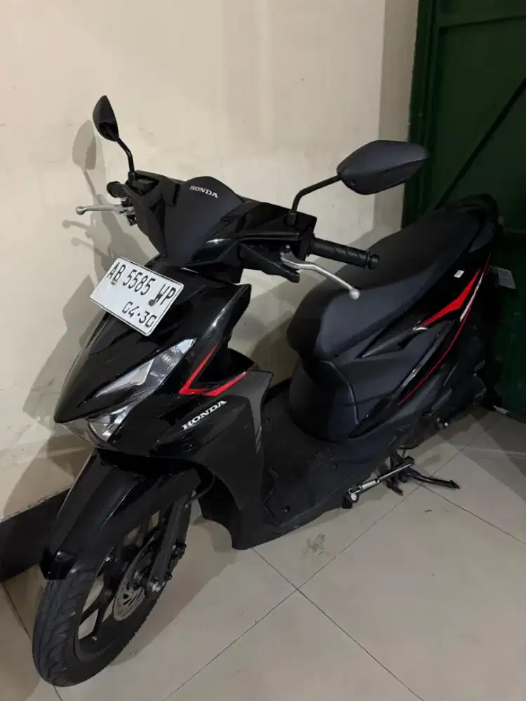 Beat all new hitam glosy 2025 low km gbm