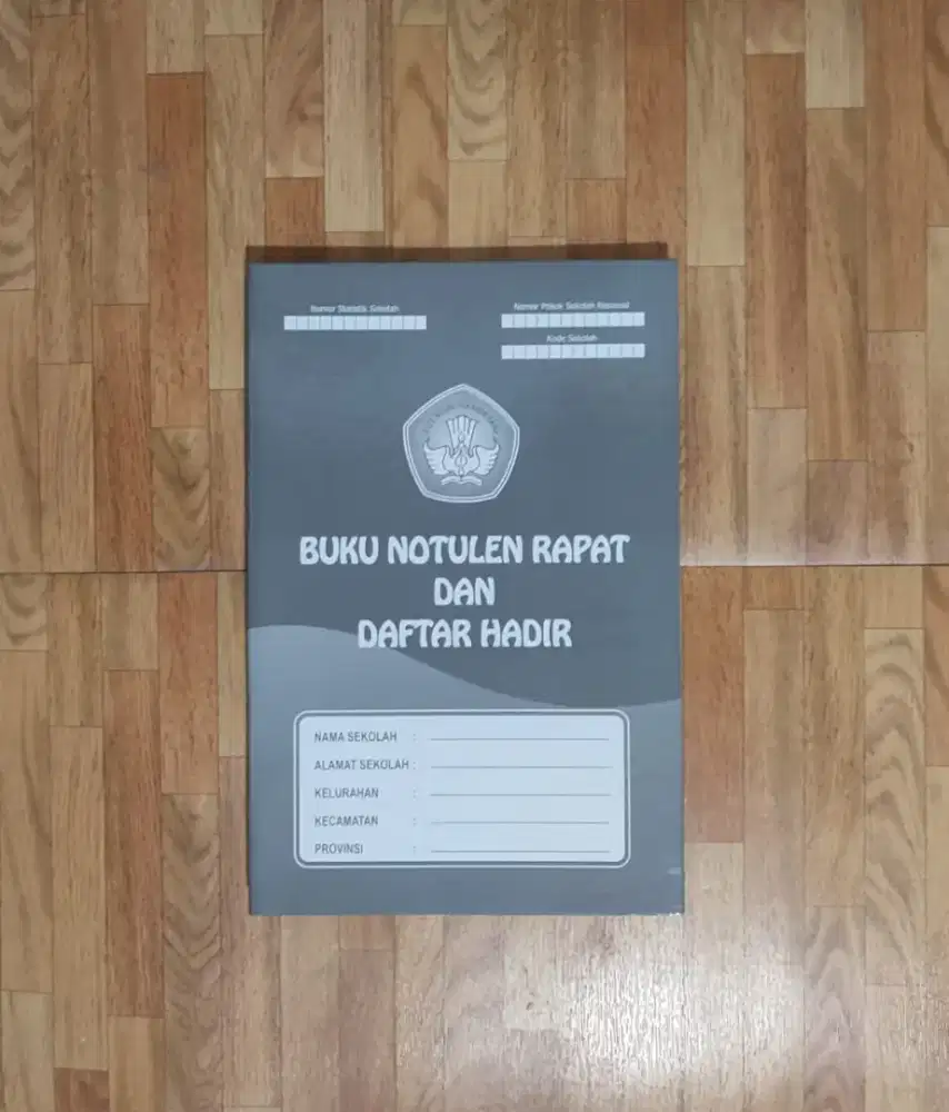 buku administrasi notulen rapat