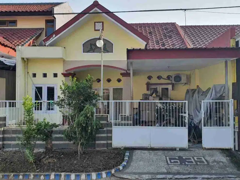 TAMAN WISATA TROPODO LEBAR 8 ‼️ Jual Cepat Rumah 1 Lantai Waru Sidoarjo