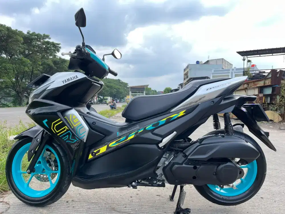 YAMAHA AEROX TAHUN 2024 SS LENGKAP LOW KM 7K