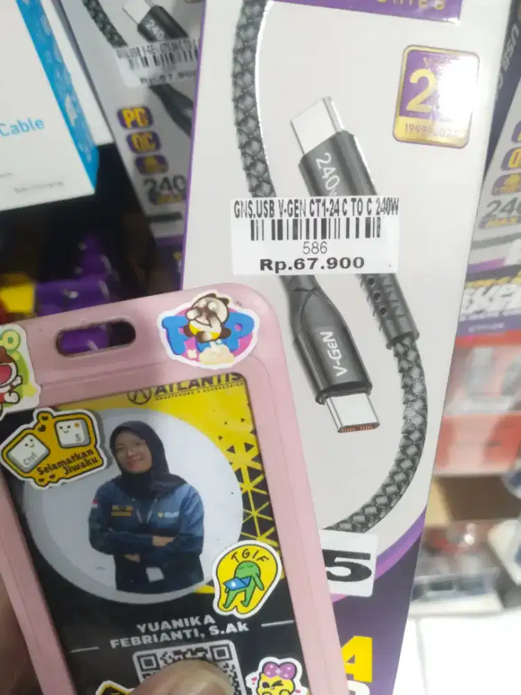 USB V-GEN CT1-24 C TO C 240W