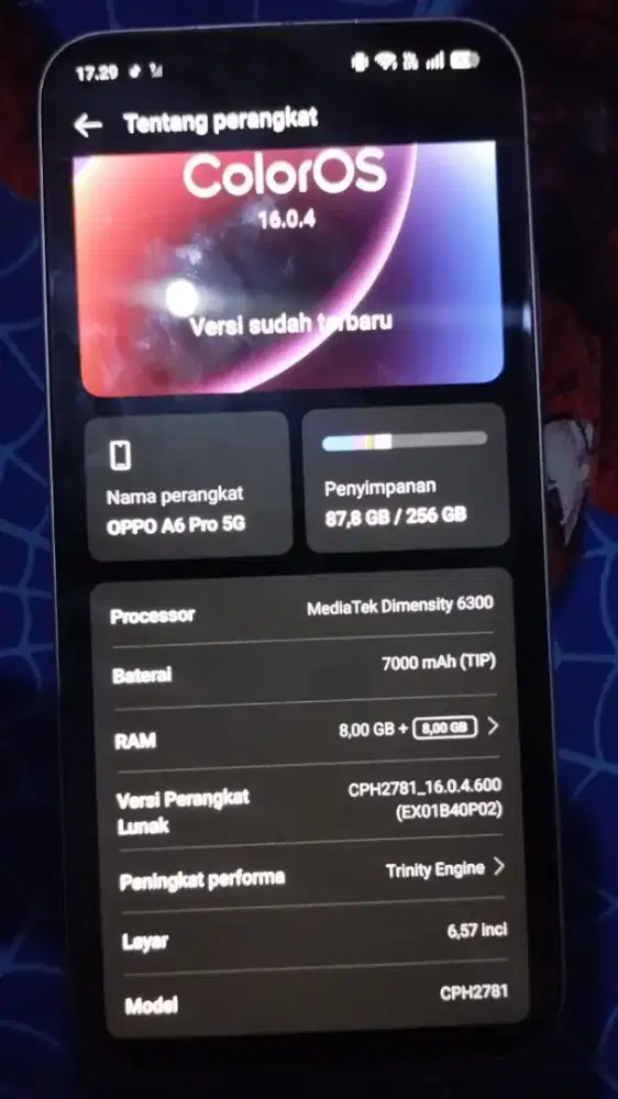 Oppo A6Pro 5G fullset