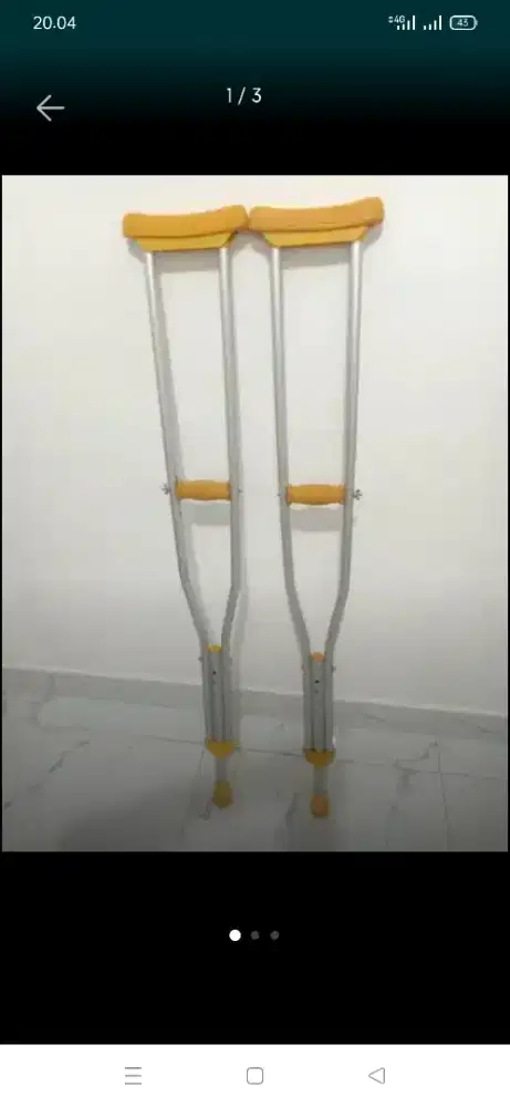 JUAL TONGKAT KETIAK , murah , yg memerlukan silahkan hubungi saya !