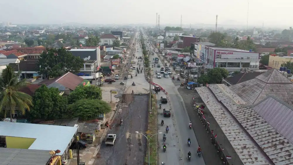 TANAH MURAH PINGGIR JALUR DUA ITERA KORPRI COCOK BUAT RUMAH KOS N RUKO