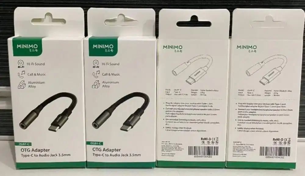 Minimo OSJ01-C (Splitter Type-C to Jack)