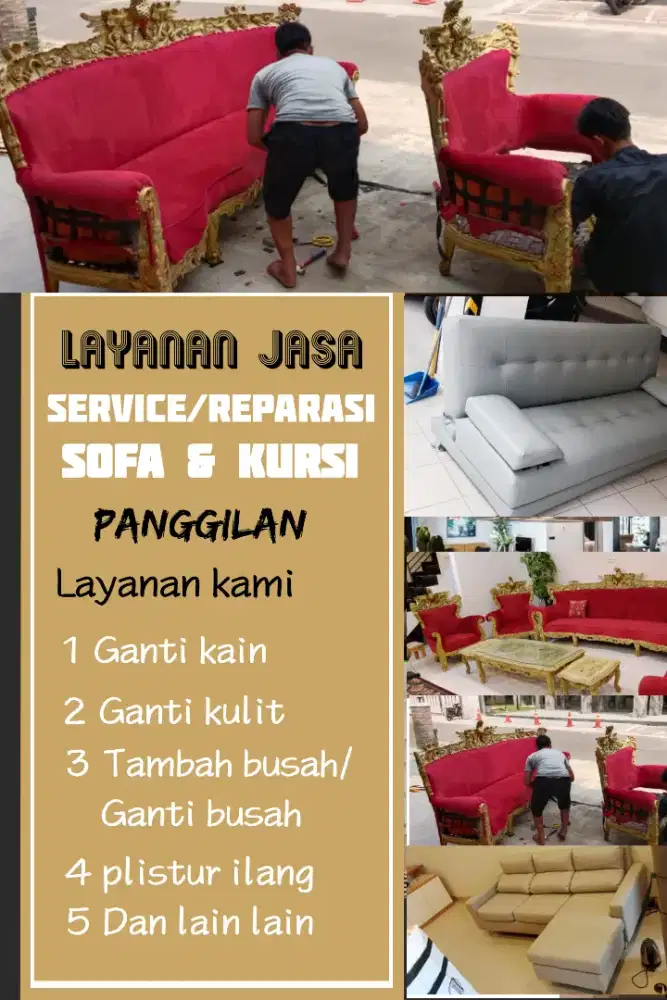 Service sofa panggilan