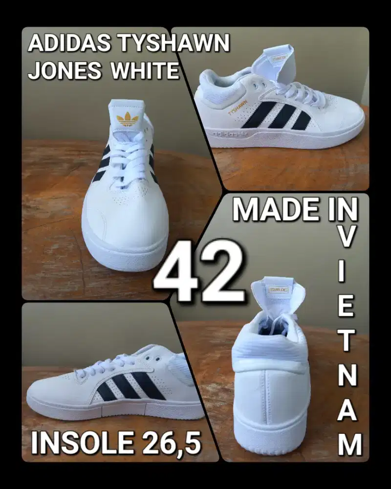 SEPATU ADIDAS TYSHAWN JONES WHITE