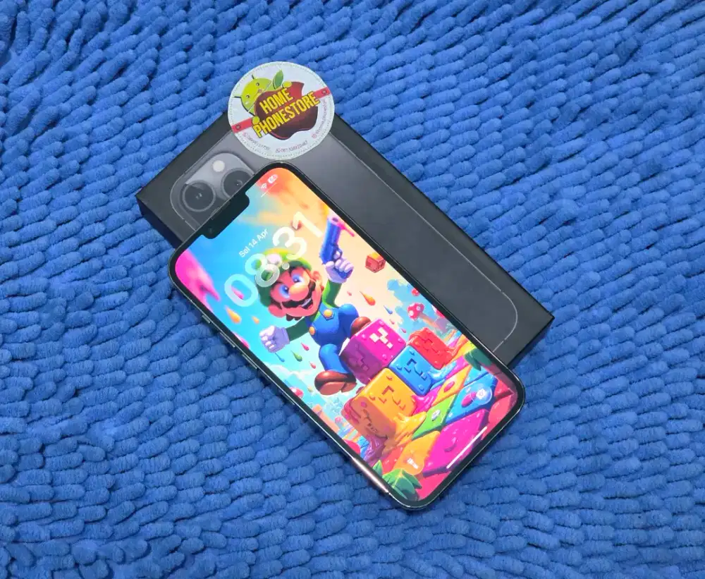 IPhone 13 Pro Max Indo Resmi 128GB Graphite Minus Cekkk