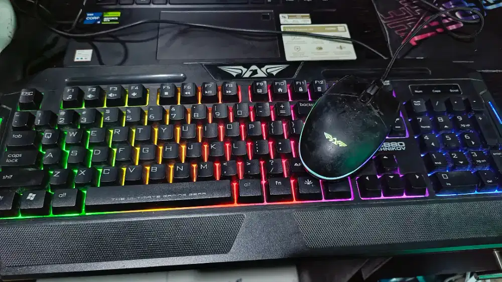 MOUSE KEYBOARD GAMING RGB ARMAGEDDON