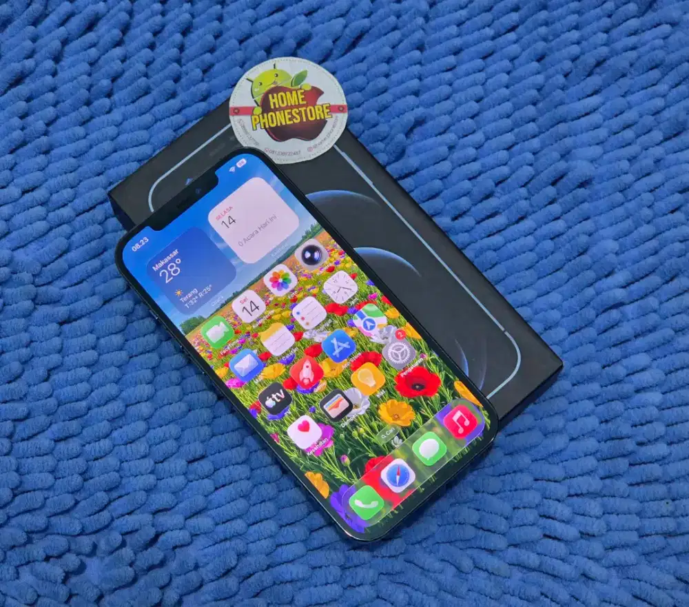 IPhone 12 Pro Max Resmi Legal 128Gb Blue Terjamin