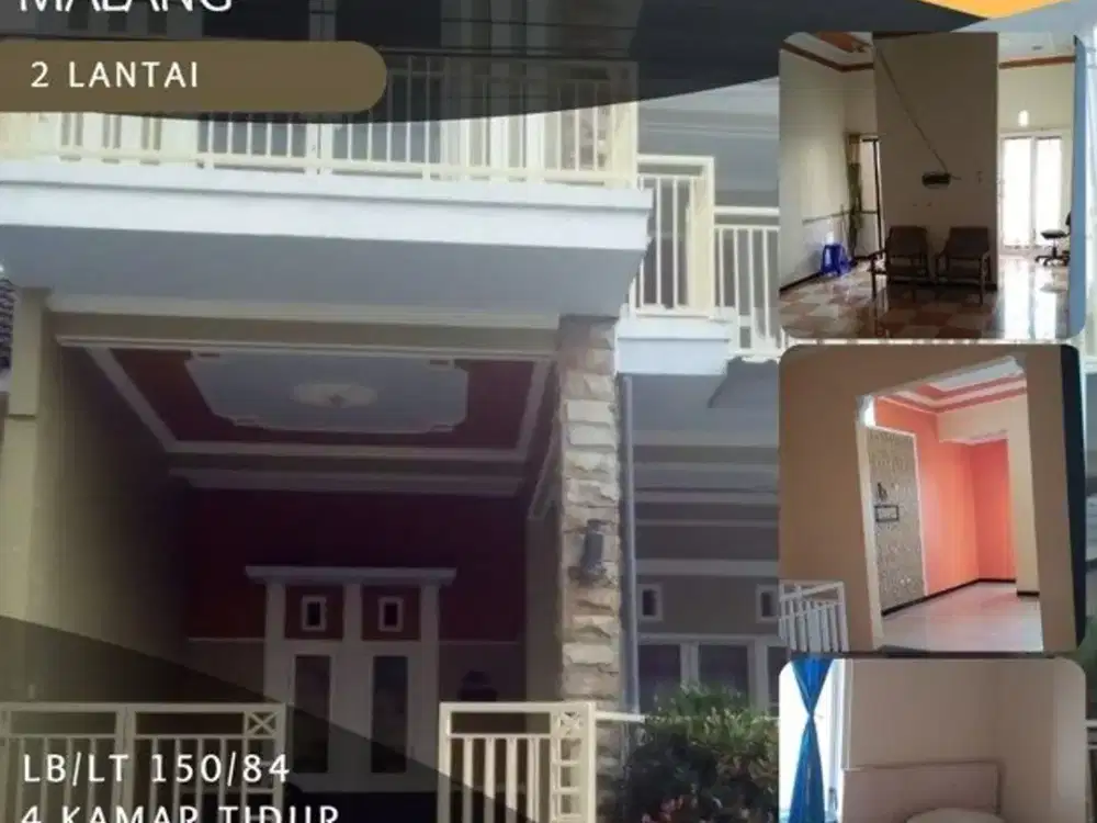 Rumah dijual di malang 4Kamar tirtasani dekat kampus ITN2 Almahira Tol 800jt