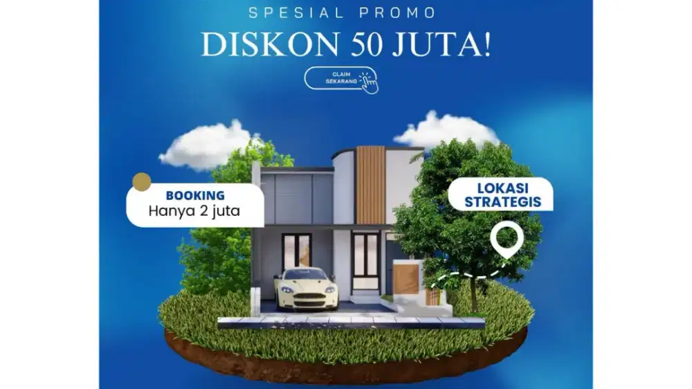 Jual rumah murah legalitas SHM